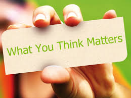 what you think matters