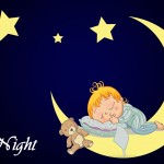 good-night-baby-sleep-on-moon